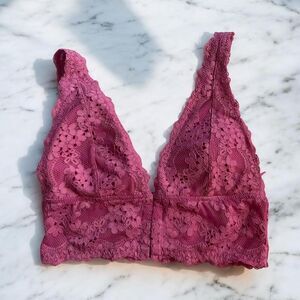 Women's Pink Crop-top/Bralette